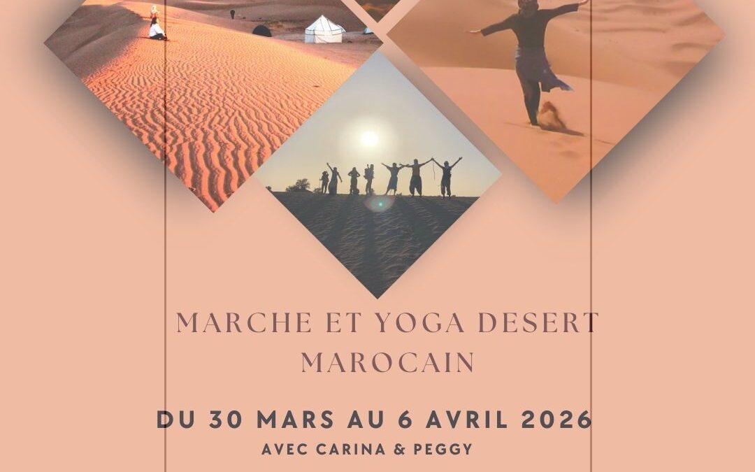 Marche et Yoga – Désert Marocain